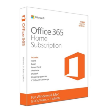 Microsoft Office 365 Home 2019 6 Users/1 Household